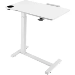 Mobil Sengebord - DUOKU - GT-SR65-B5 - Sammenklappeligt Bord - Justerbart Bærbart Skrivebord - Hvid