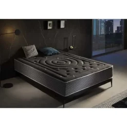 Moonia | Skummadras | Premium Black Multizone, 27cm | 140x200cm | Medium Fasthed
