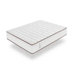 Moonia | Viscosoft Madras | Air Max Hvid 15 cm | 90X190 cm | Mellem fasthed