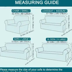 Mørkebrun; Vandtæt to-personers (145-185cm); Vandtæt majskerner elastisk fuld-dækkende sofabetræk, ensfarvet, minimalistisk hjem chaise lounge 2 people | Fyndiq