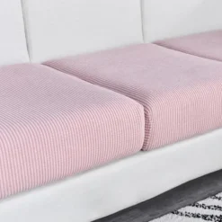 Mørkegrå; Ekstra stort enkelt sofabetræk, bredde 65-95 cm, længde 65-95 cm; Nordisk minimalistisk stil majsfleece sofabetræk, fuldt dækkende elastisk hynde Single-seater | Fyndiq