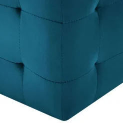 Natskabe - Maison Exclusive - 2 stk - Velours stof - Blå - 30x30x30 cm Blå