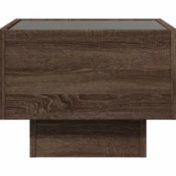 Nattesengetøj - Eksklusiv bolig - Uendelig LED - Brun eg - 40x40x30 cm brun eg