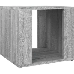 Natteskab - Sonoma grå - 41x40x36 cm - Ingeniørtræ - Stort opbevaring Sonoma grå