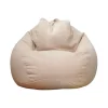 Nye Ekstra Store Sækkestole Sofabetræk Indendørs Lazy Loungers Til Voksne Børn Kampagnepris Khaki 90 * 110cm