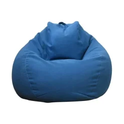 Nyt design super stor sækkestol sofasæt indendørs doven loungestol til voksne og børn hot salg høj kvalitet bule 100*120cm