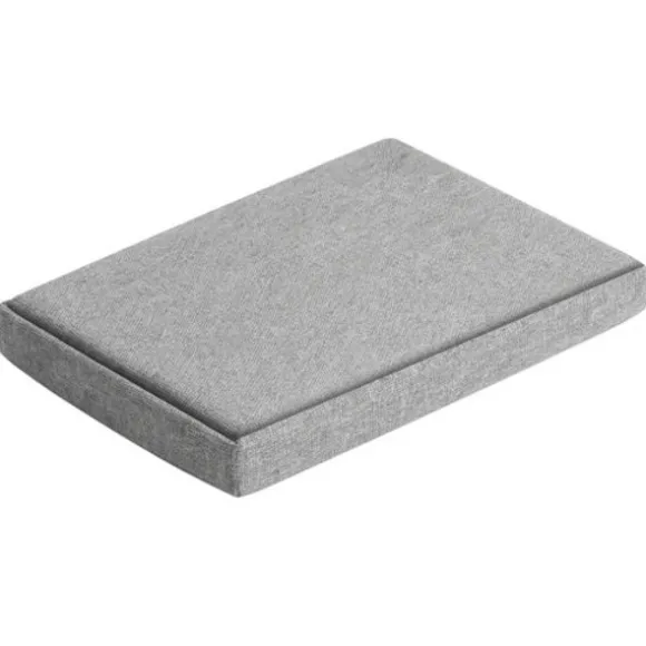 Opbevaringspuf grå 54 l sammenklappelig 60x30x30 cm vandafvisende