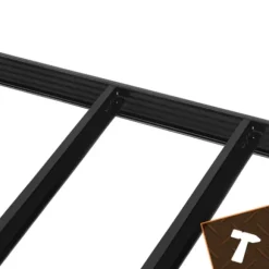 Opbevaringsreol - sort 180x100x60 Bigstreen
