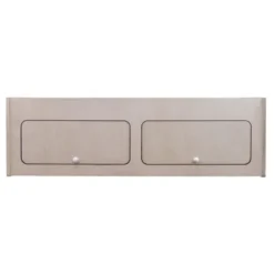 Opbevaringsskab - MDF - 100cm x 30cm x 30cm - 2 Døre - Bløde Hængsler - Sikker kastanj