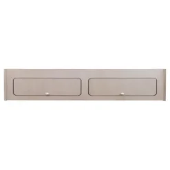 Opbevaringsskab - MDF - 120cm x 25cm x 25cm - 2 Døre - Bløde Hængsler - Sikker kastanj