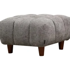 Ottoman til lige sofa "Matignon" - 70 x 70 x 46 cm - Grå Grå