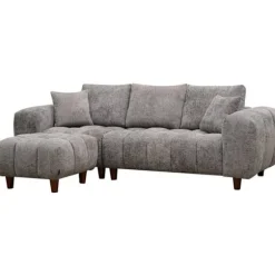 Ottoman til lige sofa "Matignon" - 70 x 70 x 46 cm - Grå Grå