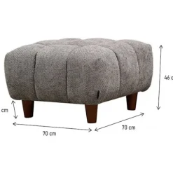 Ottoman til lige sofa 