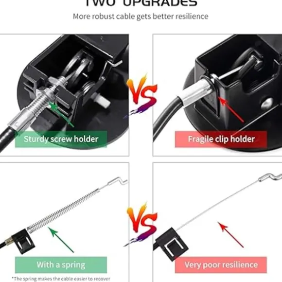 2-pak Erstatningsdele til Recliner, Holdbar Reclinerstol-FA6-