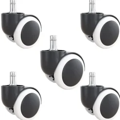 5-pak Hjul til Kontorsstol - 11 mm black 480