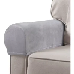 2-pak Universal Sofa Armlænsbetræk, Elastiske Armbeskyttere, Kompatible med de fleste sofaer