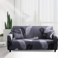 3-personers sofaovertræk med armlæn strækbart sofaovertræk elastisk sofa