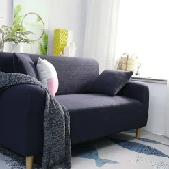 2-personers sofasovertræk stræk polyester anti-støv sofa beskyttelse