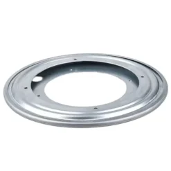 Pladespiller med stålkuglelejer til møbler, sole, stativer, dekorationer 9 tommer Silver Silver