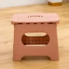 (pow yeah!) Stor Sammenklappelig Skammel Foldbar Multifunktionel Kraftig Hjem Køkken Børn G Pink S