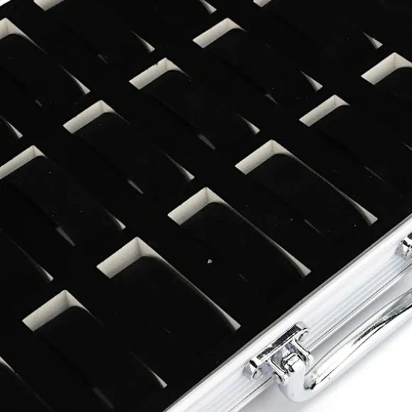 Professionel Groomer Clipper Kuffert - Vejrbestandig Aluminiumskasse med Dobbelte Kombinationslåse for Sikker Multifunktionel Opbevaring