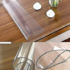 PVC Bordbeskyttelse Cover/beskyttelse Transparent Målbestilt (tilgængelig i (160x90 cm)