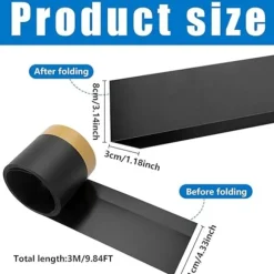 PVC Sofa Flap Cup Genanvendelig Under Seng Legetøjsblokeringsstribe