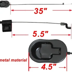 Recliner reservedele - Universal Metal Pull Recliner med kabel