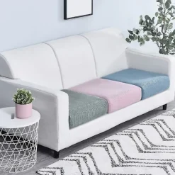 Ren Farve Tyk Elastisk Sofa Betræk Moderne Minimalistisk Sofa red