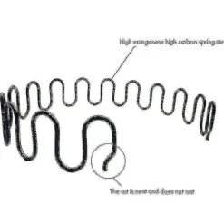 Reservedele til sofa og stol med clips, 40cm 45cm 50cm 55cm 60cm 65cm