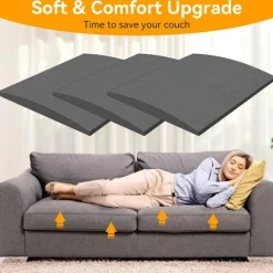 Robust Skum Sofahynde Forstærkningsindsats Ergonomisk Buet Design
