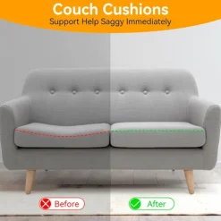 Robust Skum Sofahynde Forstærkningsindsats Ergonomisk Buet Design