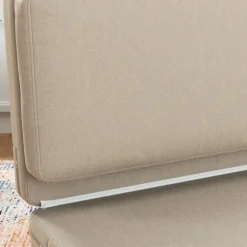 Rootz 2 -i -1 foldning hvilestol - gæstemadras - doven sofa - maksimal komfort - 120W x 80d x 75H cm (stol), 120W x 275d x 10H cm (seng) - brun