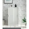 Rootz arkivskab træ 60 x 107,5 x 28,5 cm hvid - Design multifunktionsskab - Kontorskab Moderne - Kommode Hallmøbler - Skænk entre kommode - Lille opbe | Fyndiq