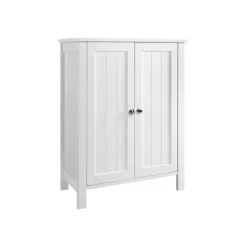 Rootz Badeværelsesskab - Opbevaringsenhed - Organizer - MDF-plade - Hvid - 60 cm x 80 cm x 30 cm - 87 cm x 36 cm x 19 cm - 12,4 kg - 1 x tilbehørstask | Fyndiq
