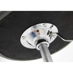 Rootz Barstol drejestol - Roterende skammel - Justerbar højde - Kunstlæder - 33,5 cm - 52-67 cm - 38,5 cm - 120 kg belastning - Nem montering