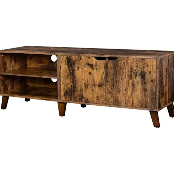 Rootz Big Oaks 2 TV-skab - TV-møbler Industriel - TV-bord Retro - Industriel - Brun - 140 x 40 x 45 cm