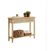 Rootz Brown Console Table - Entryway Table - Hallway Table - Holdbar MDF - 30 cm x 80 cm x 100 cm