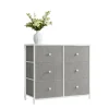 Rootz Chest of skuffe Closet - Fabric Dresser - Storage Cabinet - Letvægt - 30 x 80 x 71 cm