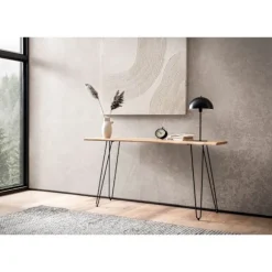 Rootz Chic Console Table - Modern Console Table - Expressive møbler - Håndlavet kvalitet - 150 cm x 36 cm x 75 cm