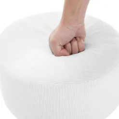 Rootz Corduroy Justerbar drejestol - Makeupstol - Møbelsæde - Åndbart sæde - 33,5 cm x (52-67 cm) x 33,5 cm