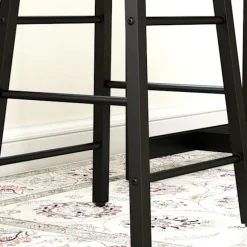 Rootz 3-delt barbordssæt - pubbord - bordsæt med høj top - pladsbesparende - 91 cm x 49 cm x 91 cm