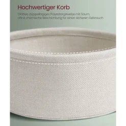 Rootz 3-delt sidebord - Forest Green Creme White - Spånplade Stål Polyester - Bærbare udendørsmøbler - Opbevaringskurv - Letvægts - 45cm x 50cm x 50cm | Fyndiq