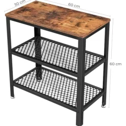 Rootz Deluxe Sidebord - Bord - Sideborde - 60 x 30 x 60 cm