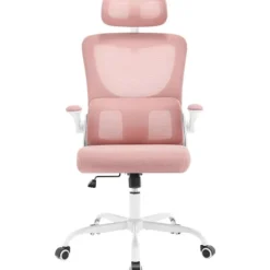 Rootz Ergonomic Office Chair - Mesh drejestol - Computerstol - Lændestøtte - Justerbar nakkestøtte - 62cm x 116-123,5cm x 69,5cm