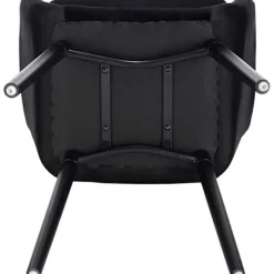Rootz Ergonomic Velvet Spisestuestol - Komfortabel siddeplads - Stilfuld stol - Højdensitetsskum - Lændestøtte - Holdbar konstruktion - 81 cm x 40 cm | Fyndiq