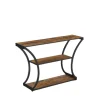 Rootz Flurt Console Table - Hallway Table - Entryway Table - Rumbesparende design - 120 cm x 30 cm x 80 cm
