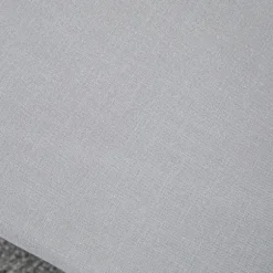 Rootz Fodskammel - Scandi Design - Taburet - Fodskammel - Polstret bænk - Gummitræ - Grå + Natur - 68 cm x 38 cm x 42 cm
