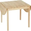 Rootz Foldbart ovalt spisebord - Rumbesparende bord - Solid træbord - Optimer plads - 140L x 70b x 75 timer cm