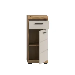 Rootz Fritstående kabinet - Opbevaringsenhed - Arrangør - Holdbar MDF, alsidig design - 37 x 88 x 31 cm